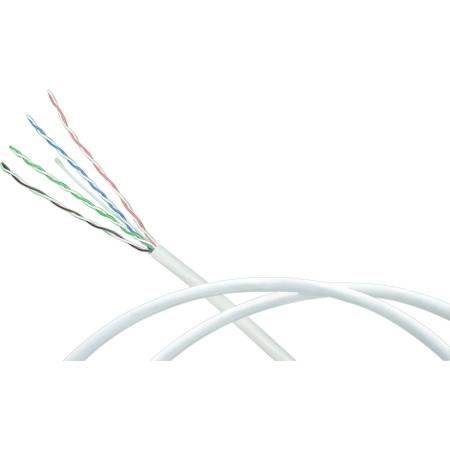 24ga 4 Pair UTP CAT5E Plenum, reel,  (White)