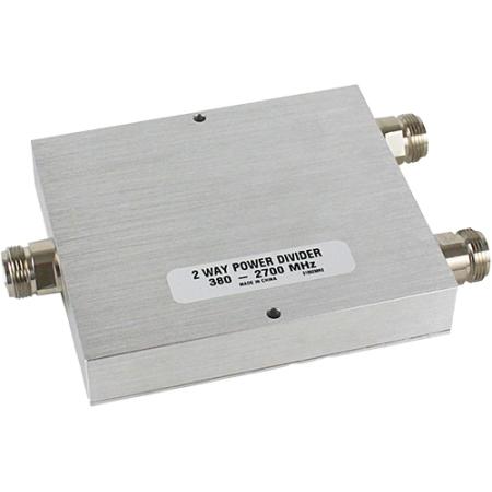 2-way Wilkinson Splitter 380-2700MHz 10W Type N