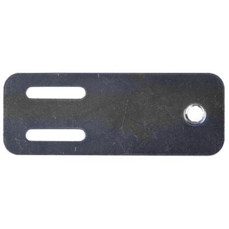2.25 x 4 in Flat Pin Switch Bracket for Self-Tapping Pin Switches, 1/4 in Hole