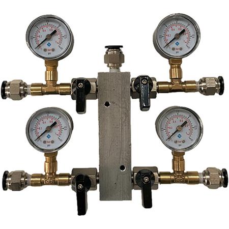 8-Port Gas Distribution Manifold Kit
