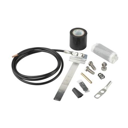Universal Ground Kit for HELIAX® 1/2 to 1-5/8 in, EW52 to EW63, and Hybrid Cables