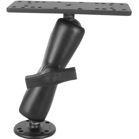 AMPS Double Socket Plate Mount Tall, 10.73 in Max