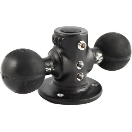 1.5 in Double Ball Adapter with 2.5 in Base