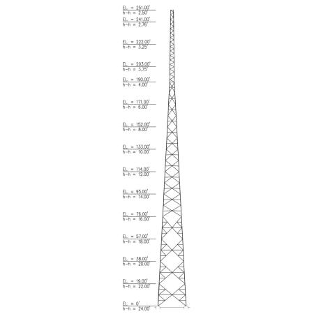 SuperTitan MAX 118ft M510 Self-Supporting Tower