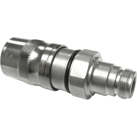 N Female Connector for 1/2 in Annular Cable, DC – 6 GHz, 50 Ohm