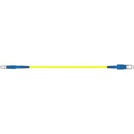 3 m SM HELIAX® 1 Fiber Patch Cable with LC/UPC - SC/UPC Connectors