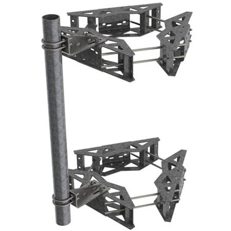 4 ft Microwave Antenna Dual Ring Mount Kit
