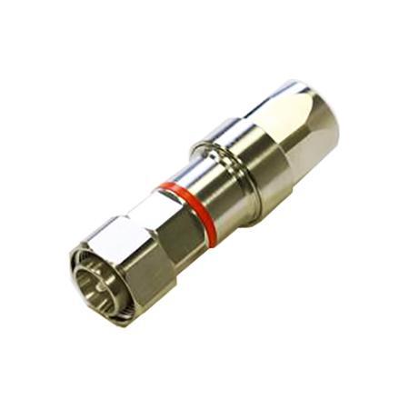 4.3-10 Male Straight Connector for HELIAX® 1/2 in AL4RPV-50, LDF4-50A, and HL4RPV-50 Coax Cable