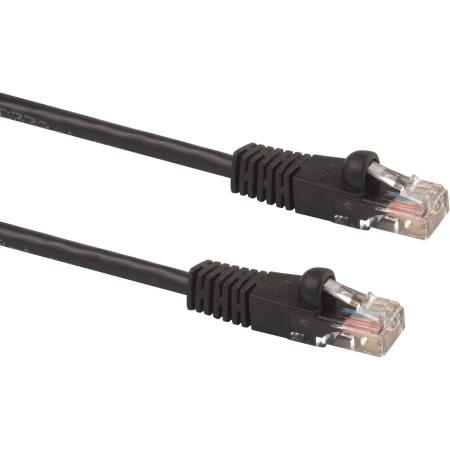 5ft Cat-6 Black Indoor RJ45M-RJ45 Male