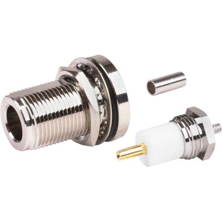 N Female Bulkhead Connector for TWS-100 Cable