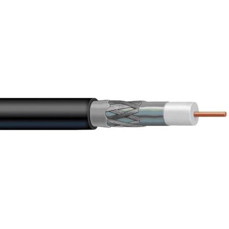 18awg RG6 Cable - 1000ft (black)