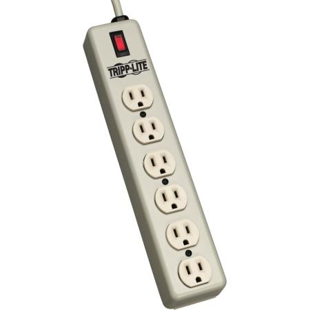 6 Outlet Power Strip, 6' cord