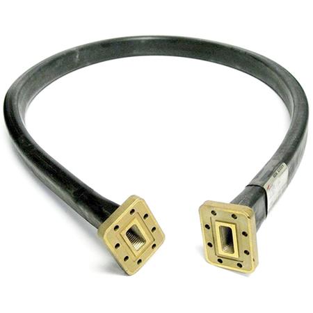 24 in FlexTwist® Flexible Twist for WR90 with CPR90G Interface Types