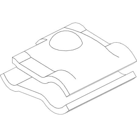 7/8" Guy Wire ground clip