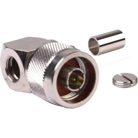 Right Angle N Male Crimp-RG8X,LMR®-240