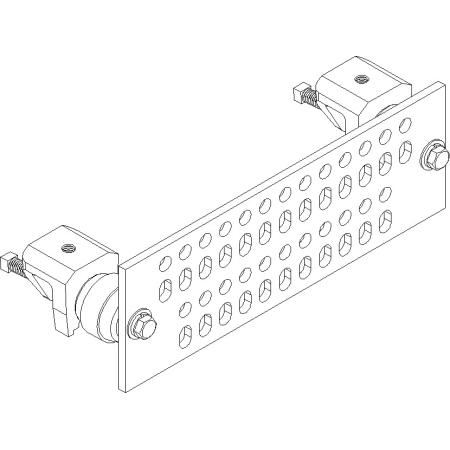 Universal Ground Bar (4"x12" ) w/ tower hardware