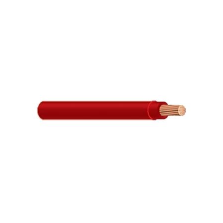 #6-19R THHN Red Insulated Ground Wire