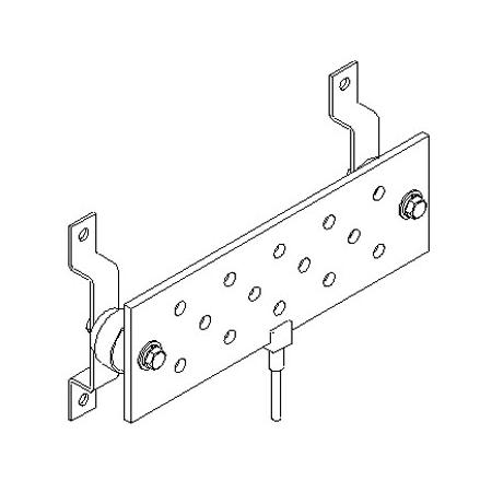1/4x4x17 GndBar w/25'Tail