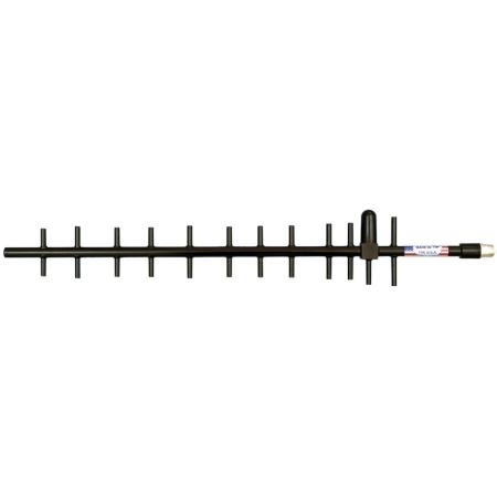 1850 - 1990 MHz 12.2 dBd 12 Element Yagi Antenna with 7/16 DIN Female Connector