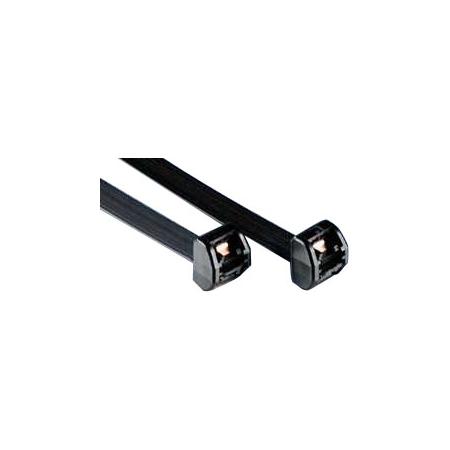 Cable Tie Black, Dbl lock