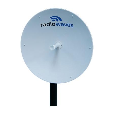 4.4-5.0 GHz 30.0dBi 3' Parabolic Dish, N Female