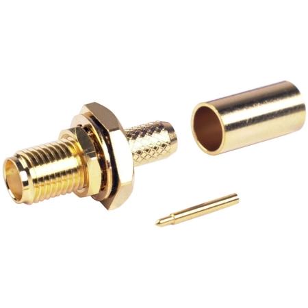 SMA Female Bulkhead RP for RG58