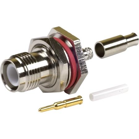 Rev. Gender TNC/F Bulkhead RG-174