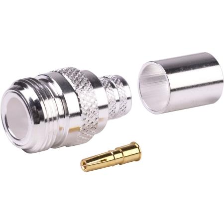 50 Ohm N Female Crimp Connector