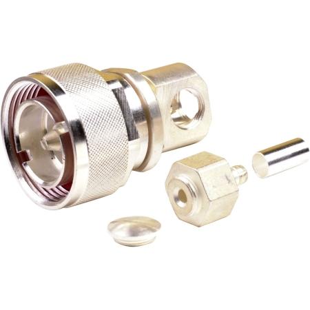 7/16 DIN Male RA/Straight Comb. - LMR®-195/200,RG58