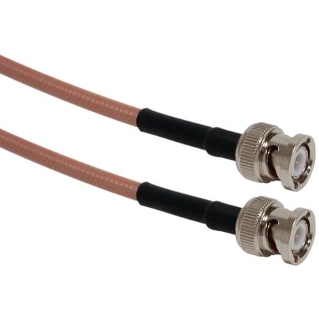 3 ft RG142P Cable Assembly with BNC Male - BNC Male Connectors