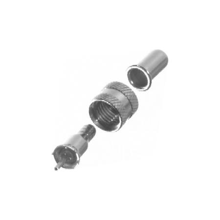 MiniUHF Male Crimp-RG142U