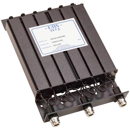 450 - 470 MHz 6-Cavity Mobile Duplexer with N Female Connectors