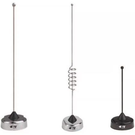 450 - 470 MHz Unity Gain 1/4 Wave Antenna in Black