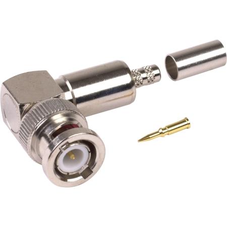 BNC Male-Right Angle/RG142