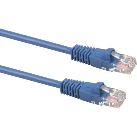 1ft Cat-5e Blue Indoor RJ45M-RJ45 Male