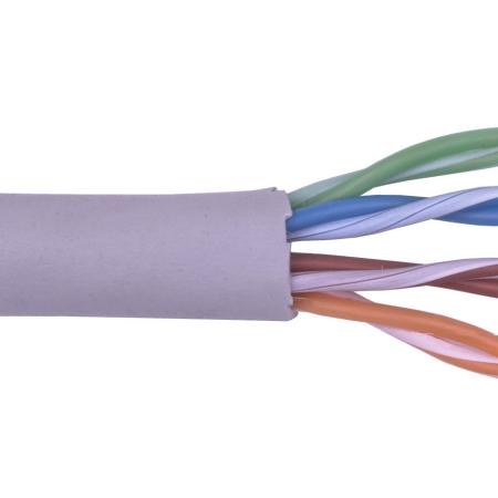 24AWG 4rr CAT5E UTP UV Resistant - 1000ft (Gray)