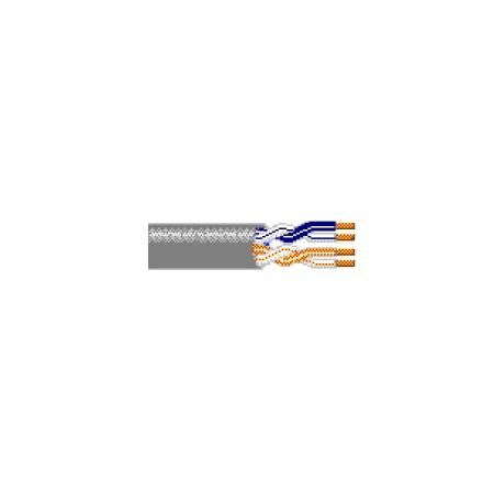 24awg 2pr CAT 3 Riser UTP - 1000ft (gray)