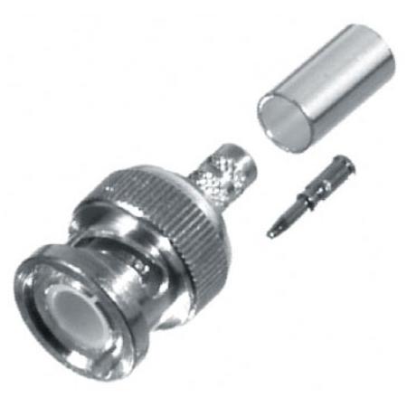 BNC Male Crimp-RG142/U & RG55/U