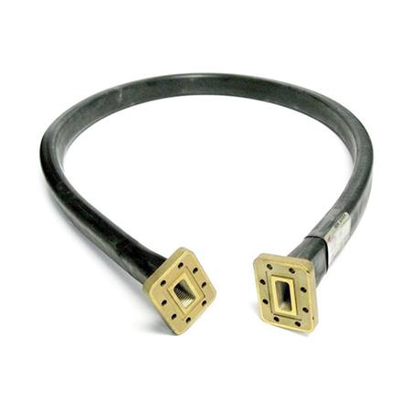 35.433 in 8.2 - 12.4 GHz FlexTwist® Flexible Twist for WR90