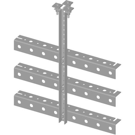 Triple Tee Trapeze 12" Wide Waveguide Bridge Kit