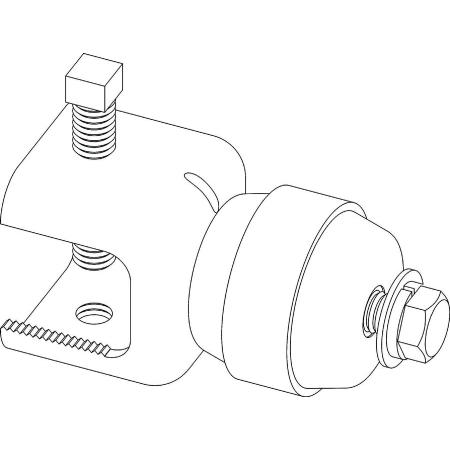 Univ Ground Bar Mount Hardware, Tower