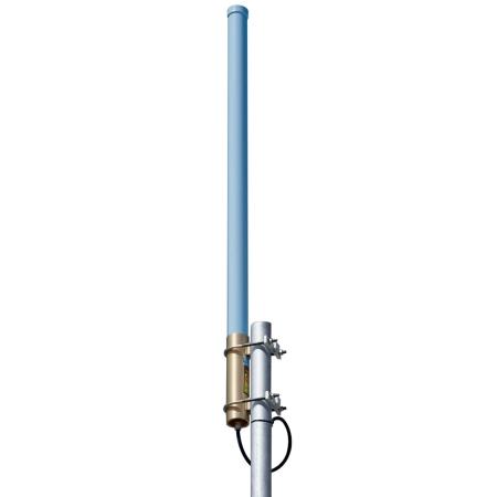 195 - 260 MHz Unity Gain Fiberglass Omni Antenna with N Female Connector