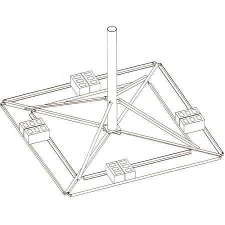 Ballast Roof Mount-120 in