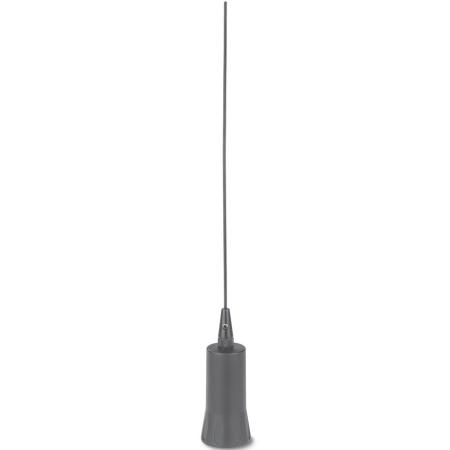 30-34 MHz Base Loaded 1/4 Wave Antenna, Chrome