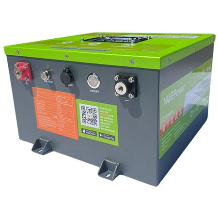 NUEPower 48 V 50 Ah Metal Case LiFePO4 Battery