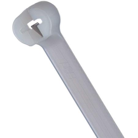 Cable Tie, 4in x 3/32in, Black, 18 lb./ 100 pk