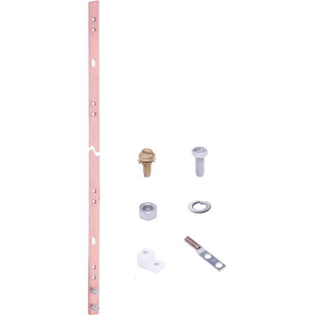 1/4" x 5/8" x 36" Vertical Mount Ground Bar