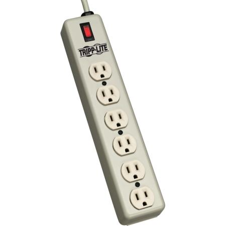 6 Outlet Power Strip, 15' cord