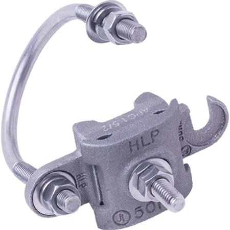2.5 - 3.0 in Nominal Size Pipe Clamp, Al