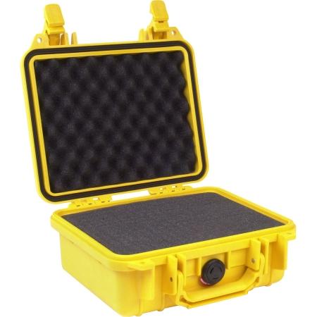 Yellow Equipment Case 9-3/8"L x 7-1/4"W x 4-1/16"D